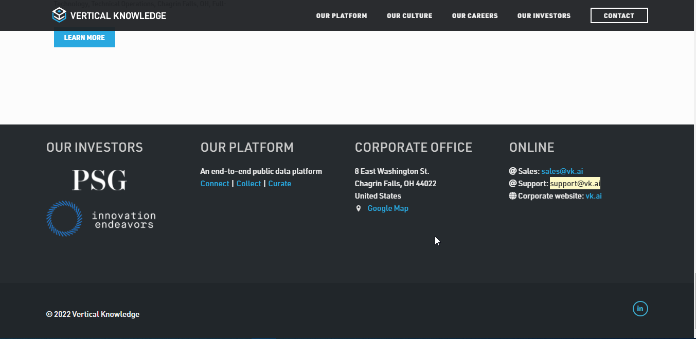 Vertical Knowledge Features, Reviews, Alternatives VC Stack